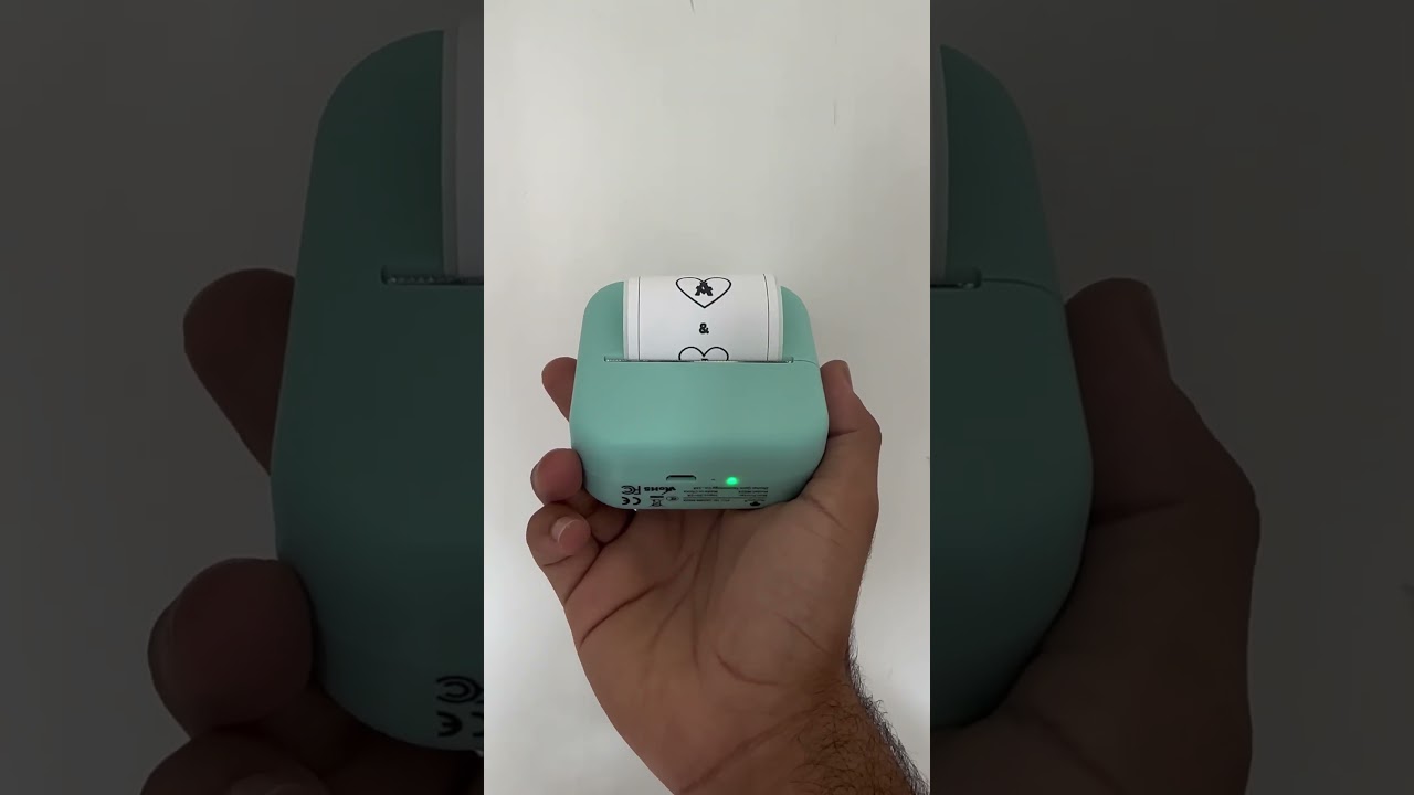 The best mini portable printer everyone needs right now. No ink needed,Bluetooth, print on the go