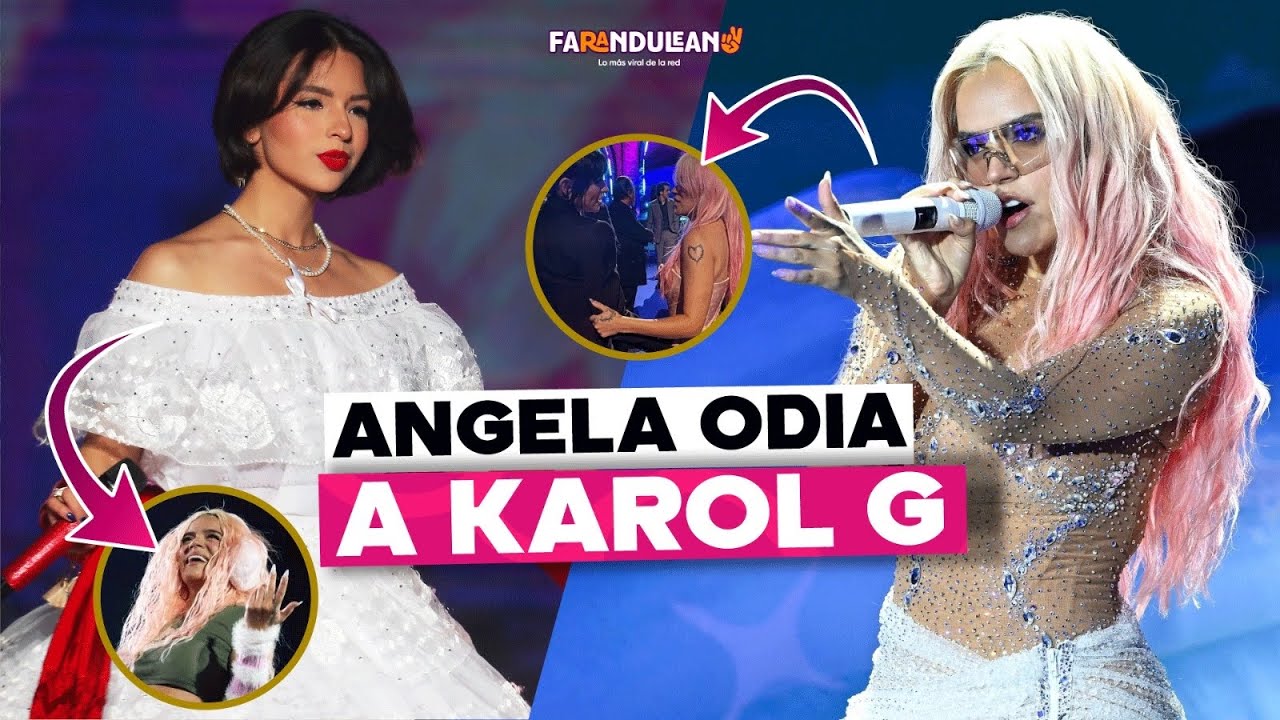 ANGELA AGUILAR NO SOPORTA A KAROL G.