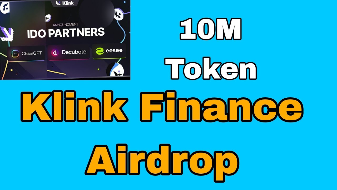 Klink Airdrop Event #klinkairdrop #newairdrop #web3wallet