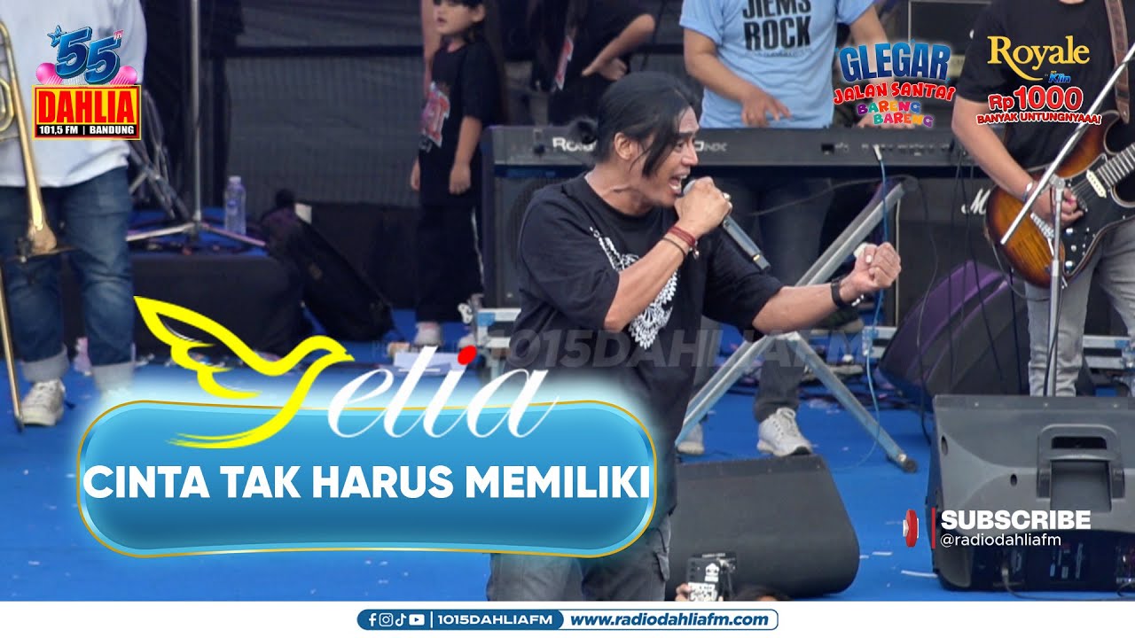 SETIA BAND - CINTA TAK HARUS MEMILIKI ( LIVE PERFORM 55 TH RADIO DAHLIA BANDUNG )