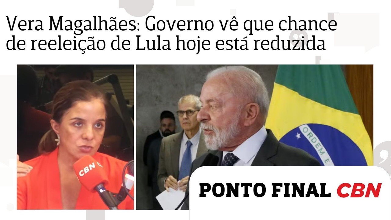 Vera Magalh&atilde;es: Governo v&ecirc; que chance de reelei&ccedil;&atilde;o de Lula hoje est&aacute; reduzida