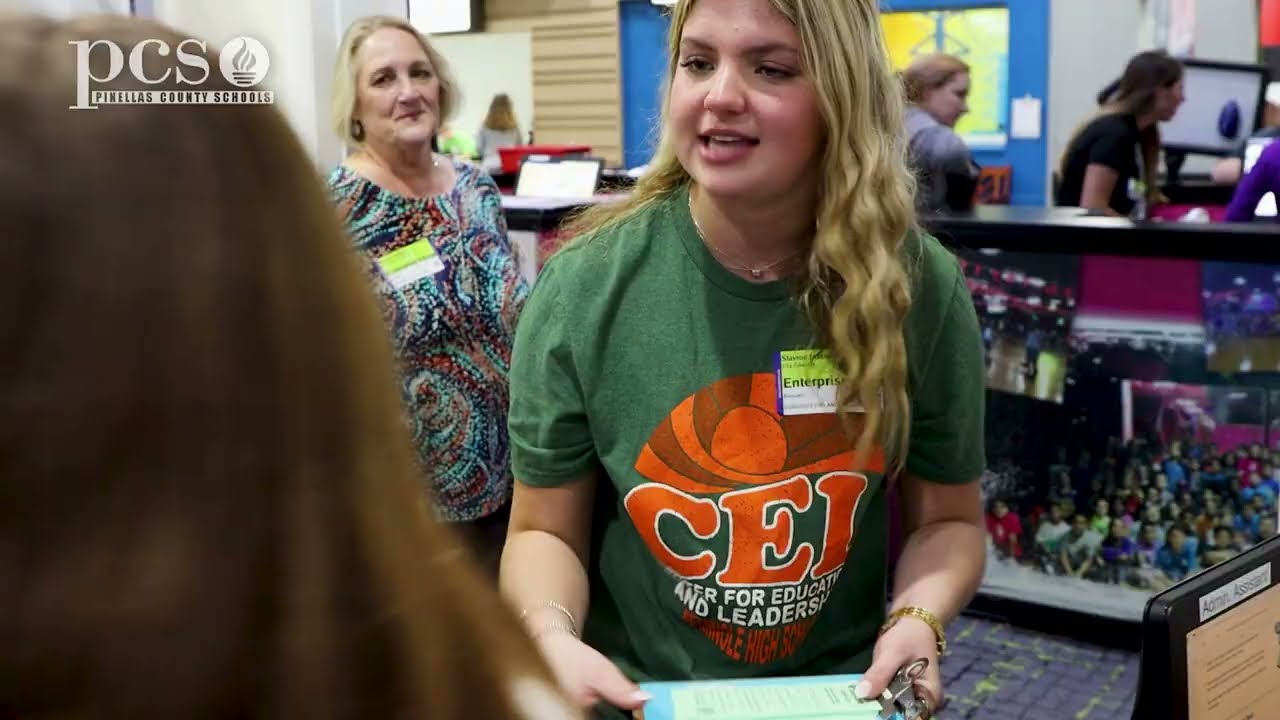 Seminole High School students volunteer at Enterprise Village