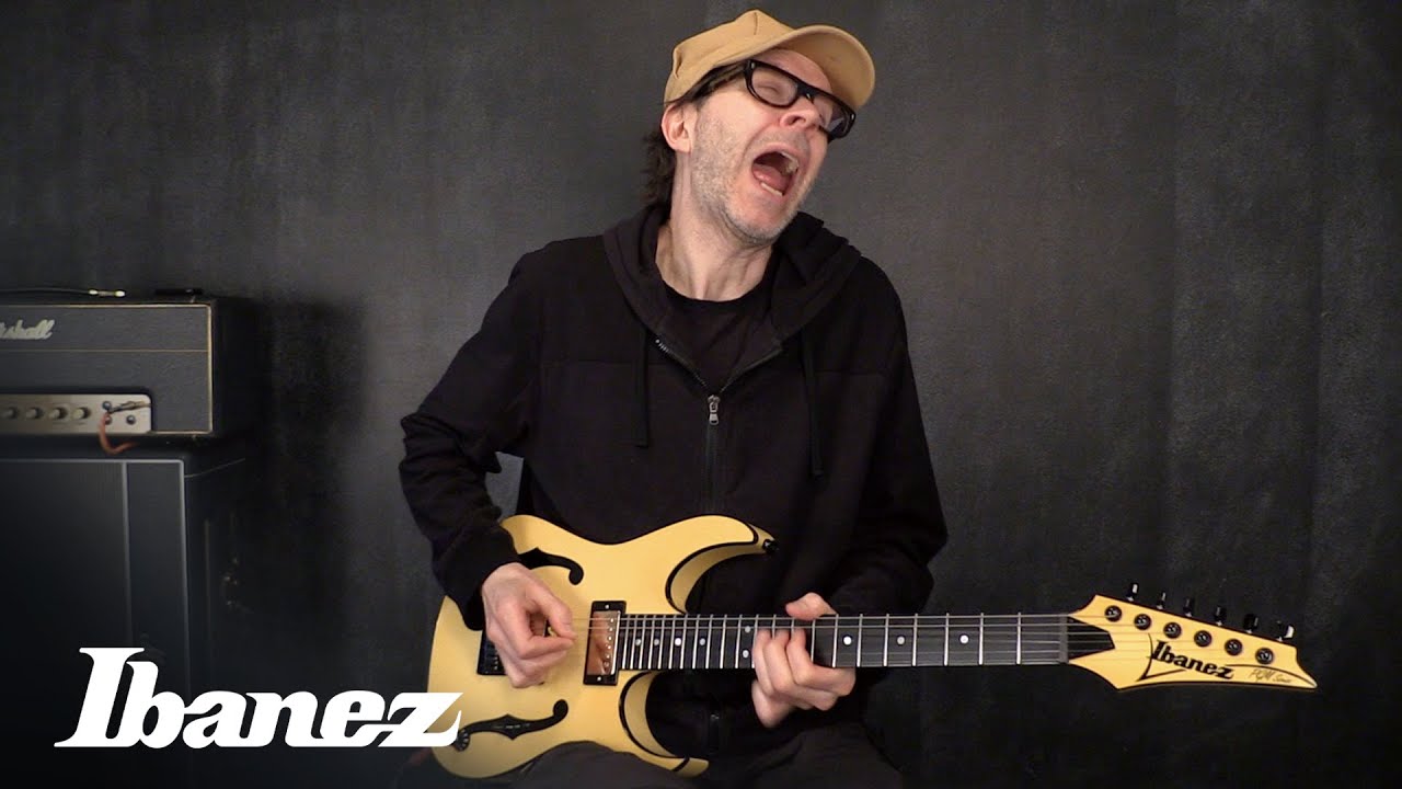 Paul Gilbert - Signature Guitars PGM1000T & PGM50 | Ibanez