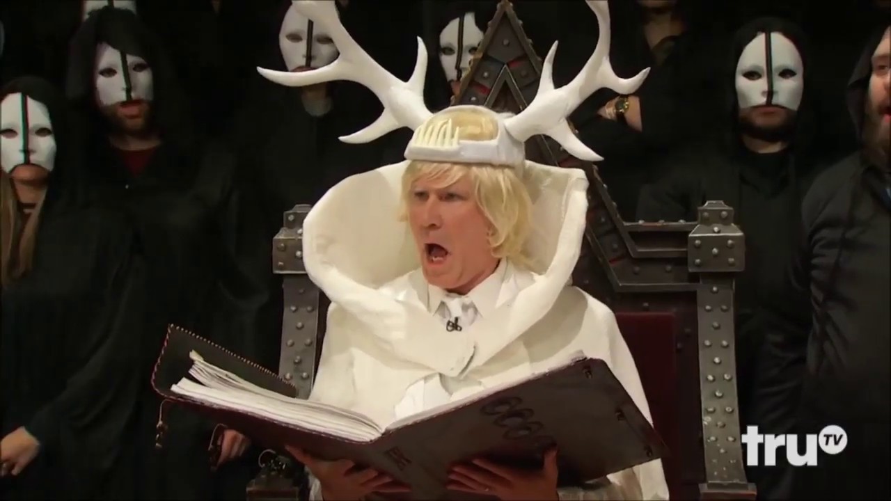 Will Farrell zeigt satanisches Ritual in Live-Comedy Sendung