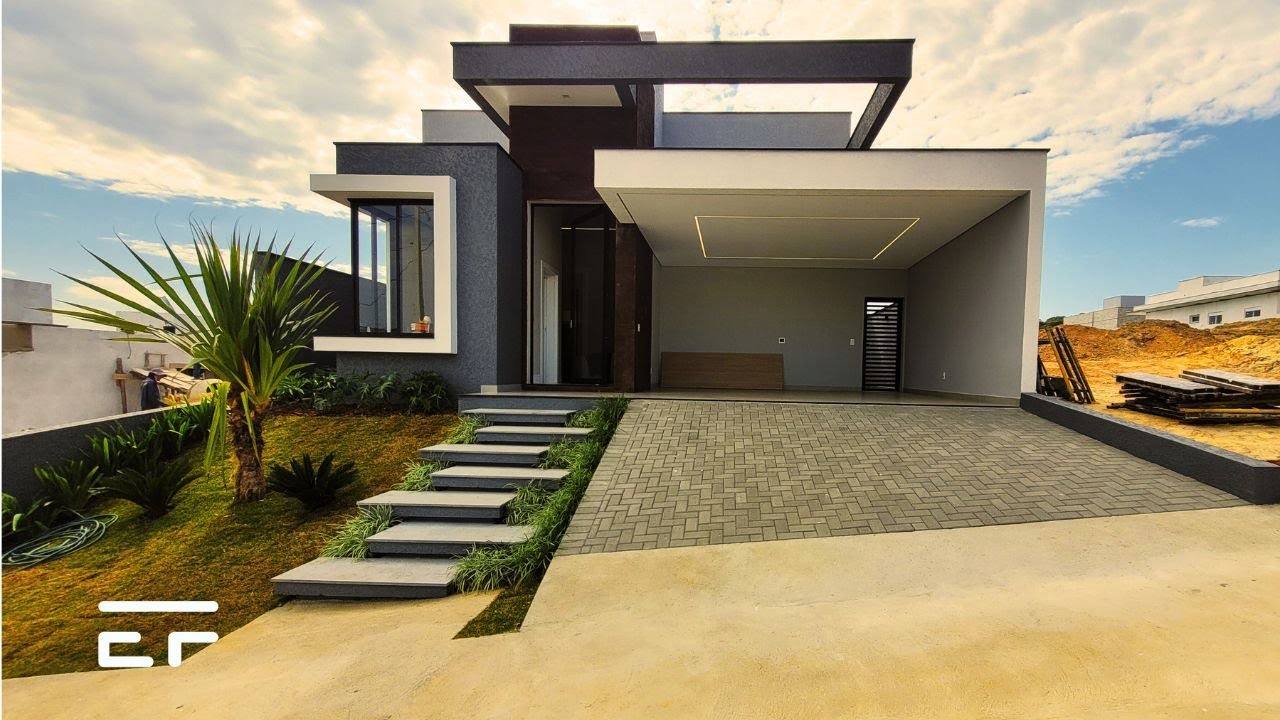 CASA TÉRREA MODERNA COM 3 SUÍTES - CONDOMÍNIO EM SOROCABA