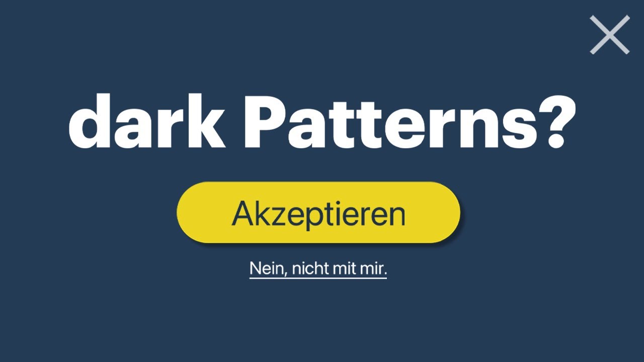 Dark Patterns | Manipulatives Design