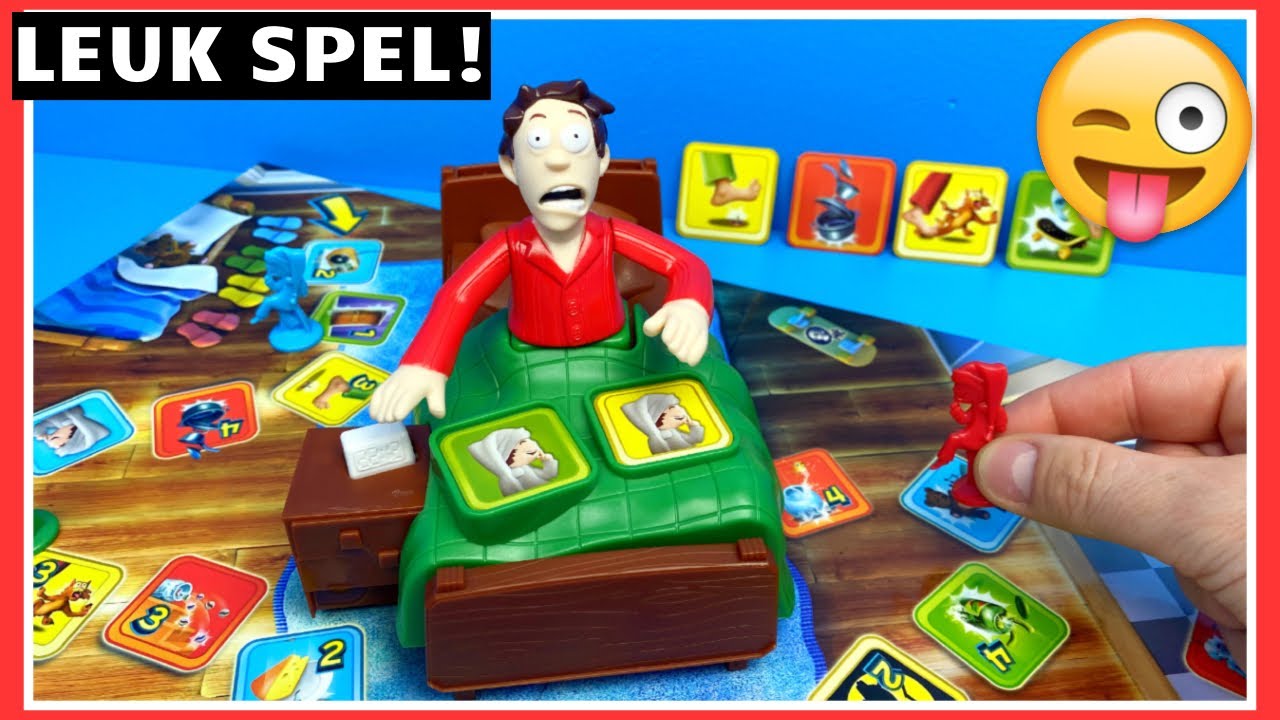 Spelletje uitpakken en spelen Maak Papa niet Wakker | Family Toys Collector