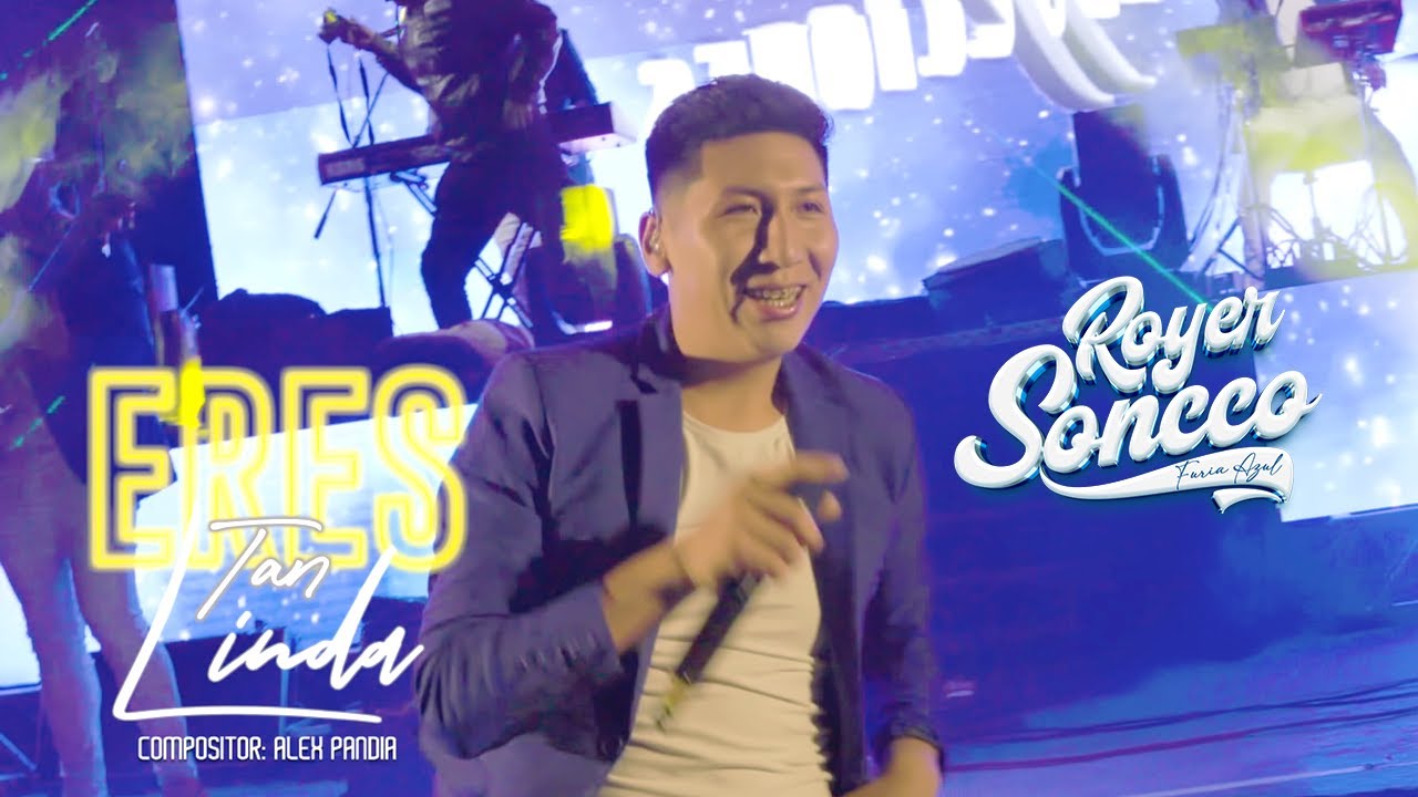 ♪ Eres Tan Linda - Royer Soncco y Su Furia Azul 💙 (En Vivo 2024) CUMBIA Sureña PERÚ - Oficial