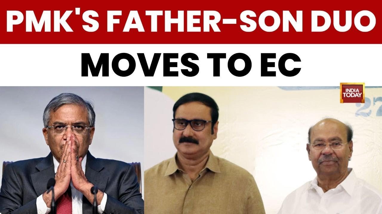 Father Moves EC Against Son Over NDA Alliance, Party Control Fight Rocks Tamil Nadu | India Today