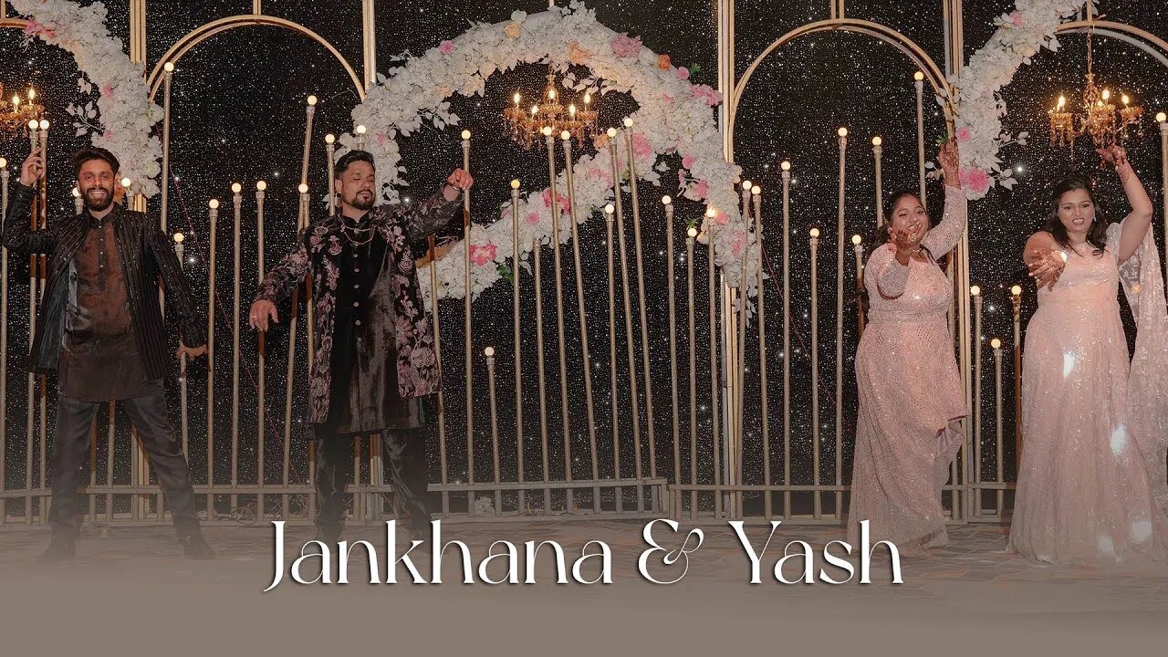 Jankhana Yash | Sangeet | Team Bride Perfomance