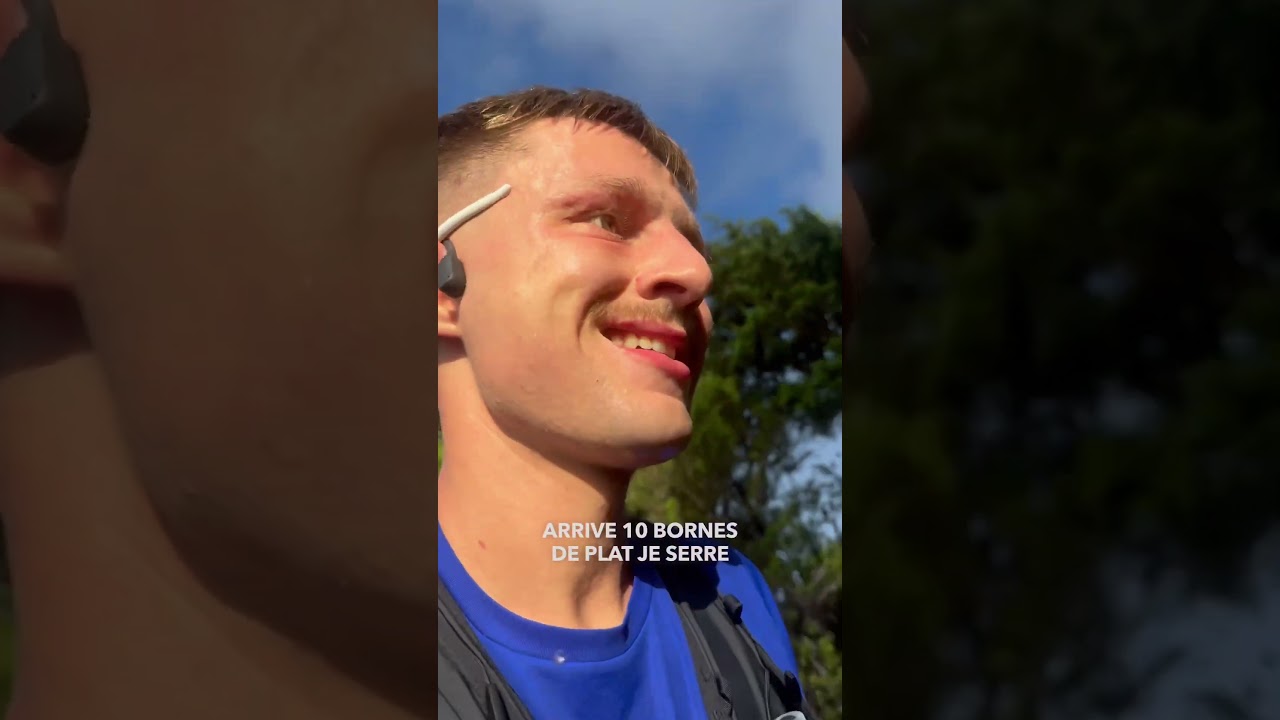 1 an apr&egrave;s, je suis de retour sur le trail des goyaves. #running #humour #killcam