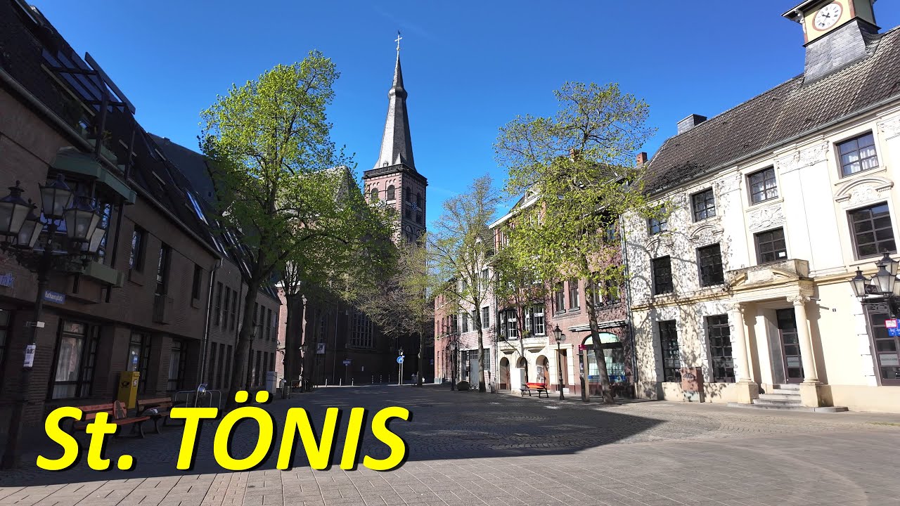 St. Tönis walking 4K | Frühling 2025
