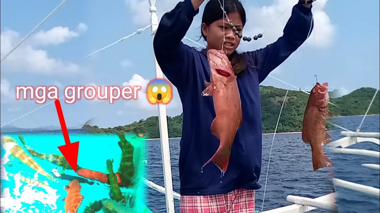 Taranta si idol Joy sa naglalakihang mga grouper na sabik sa kanyang pamain😱