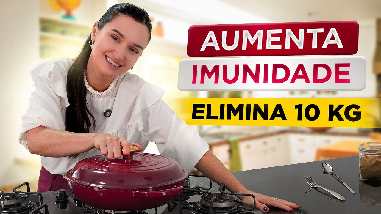 MELHOR QUE OZEMPIC! RECEITA QUE AUMENTA A IMUNIDADE E ELIMINA 10KG!