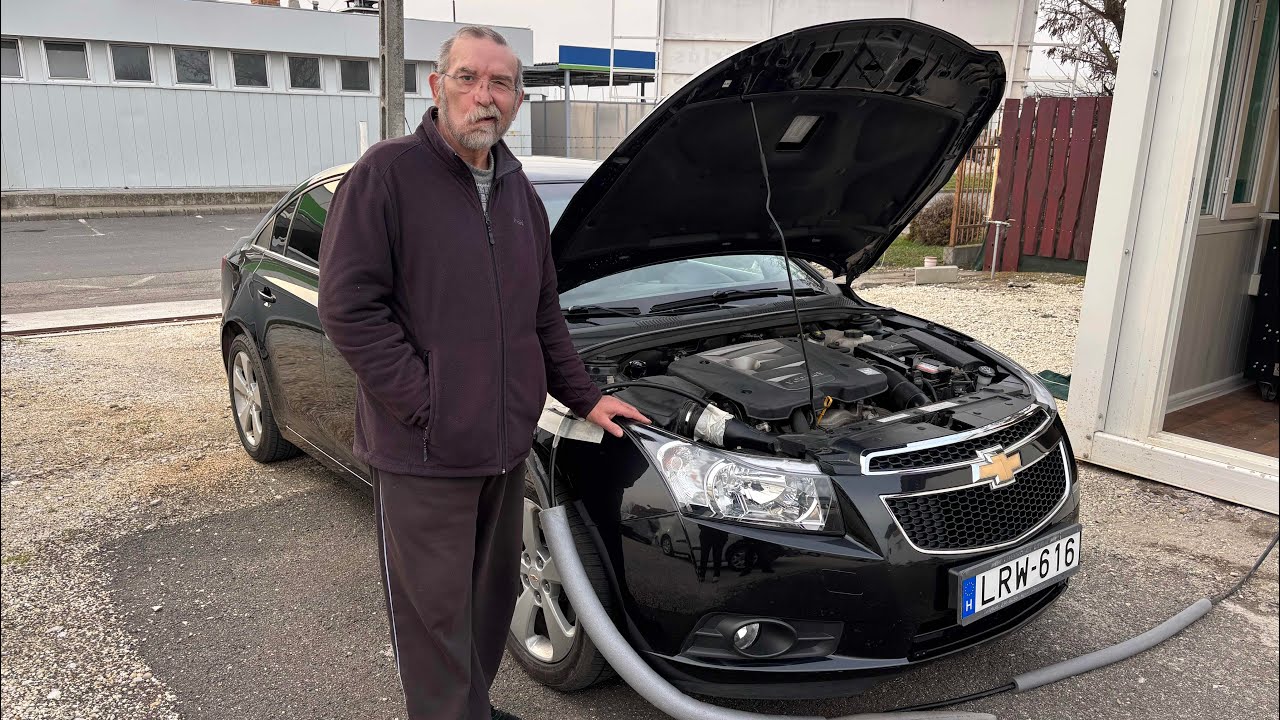 Chevrolet crouse. EGR, turbó, részecskeszűrő, katalizátor tisztítás. 