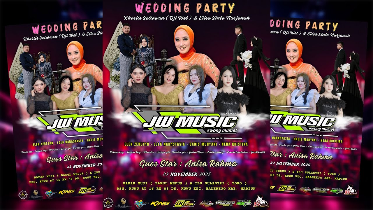 LIVE JW MUSIK - THE WEDDING 
