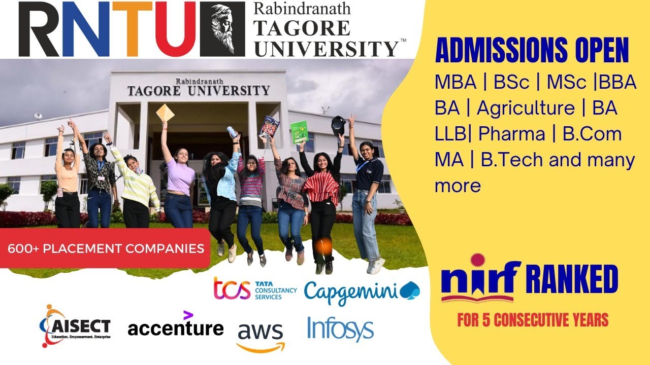 #RNTU | Rabindranath Tagore University Bhopal
