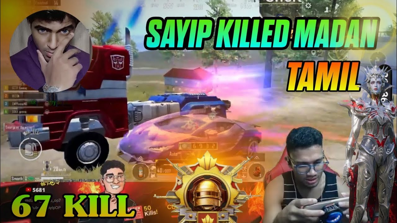 Madan vs Sayipop in same lobby🤬Sayip killed Madan