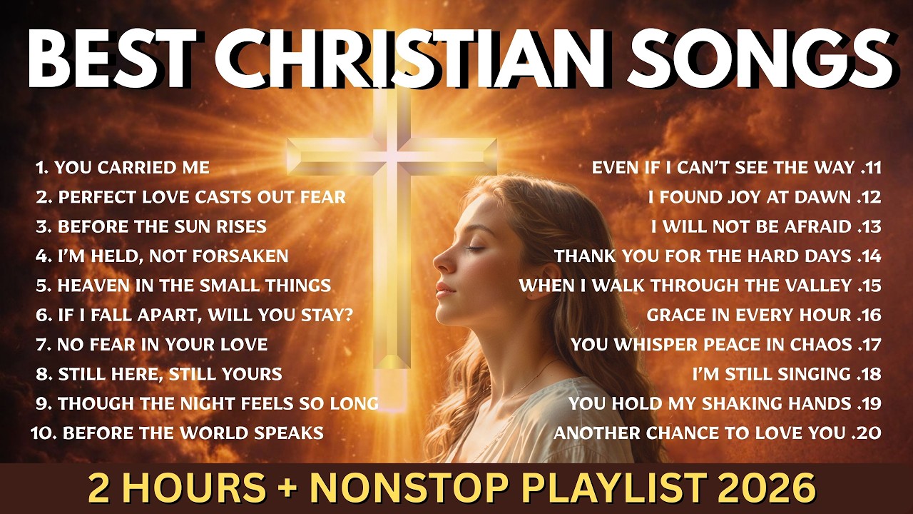 Best Christian Songs 2026 - 2 hours + Nonstop Playlist - Christian Gospel Music - 4k