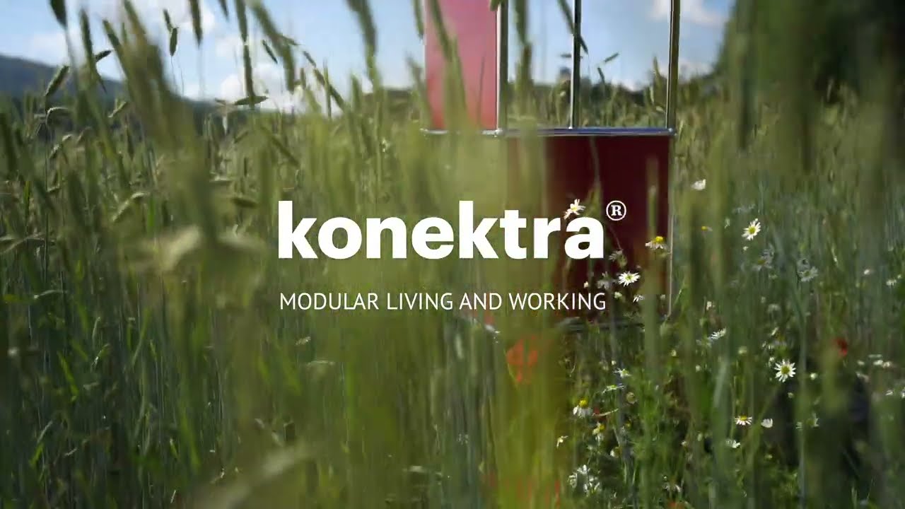 konektra &ndash; Modulares Regal in Rubinrot 🌿 Stil trifft Natur!