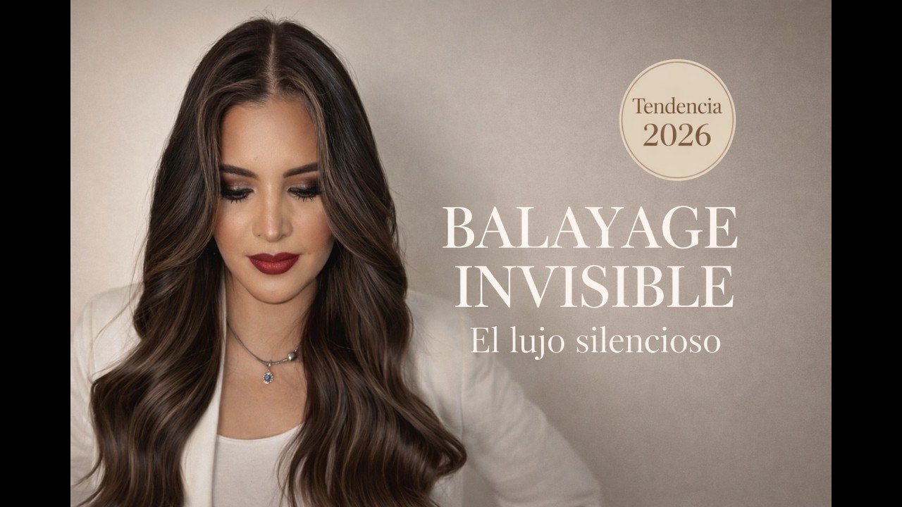 BALAYAGE INVISIBLE: el lujo silencioso en coloración capilar
