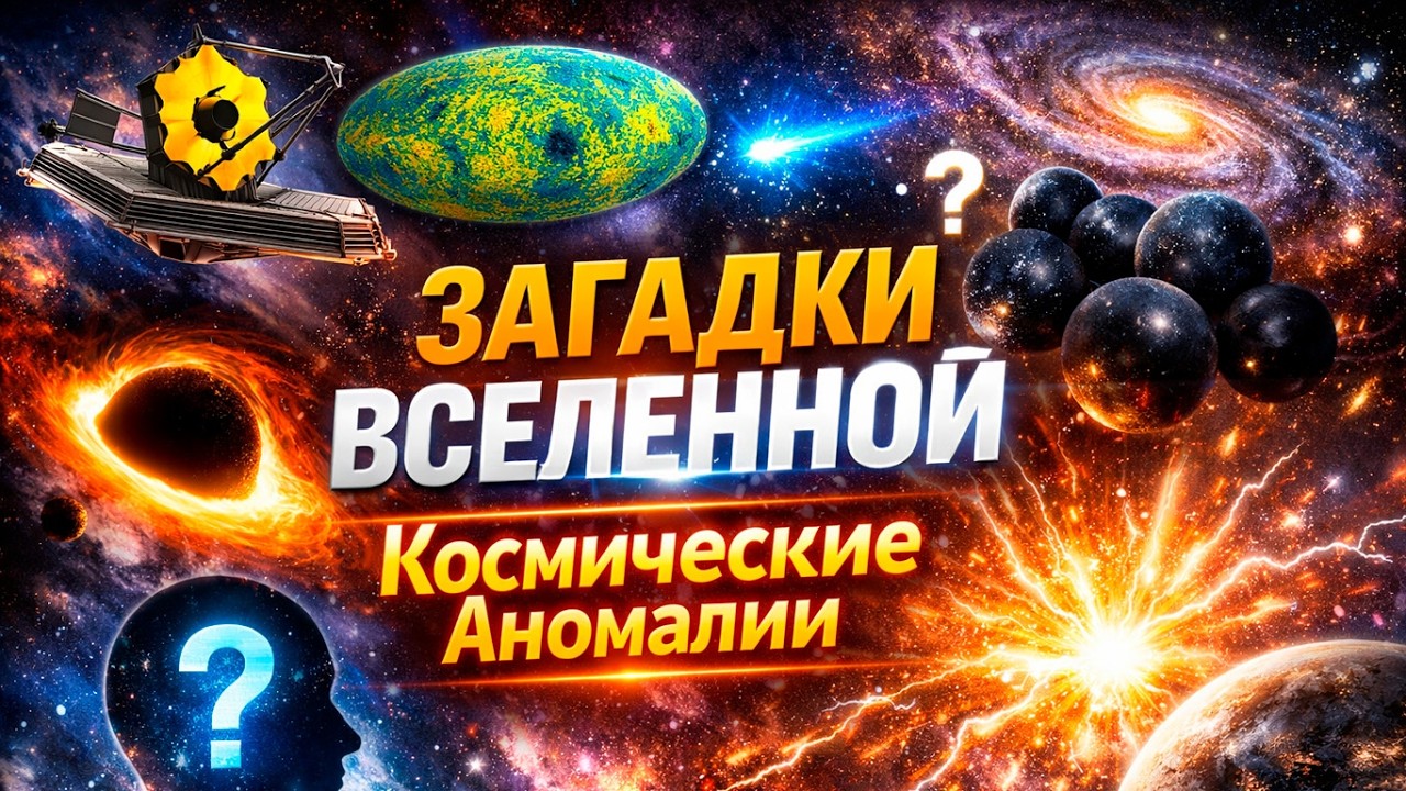 Вселенная сломалась? 10 аномалий космоса от “шума” Большого взрыва до тёмной энергии