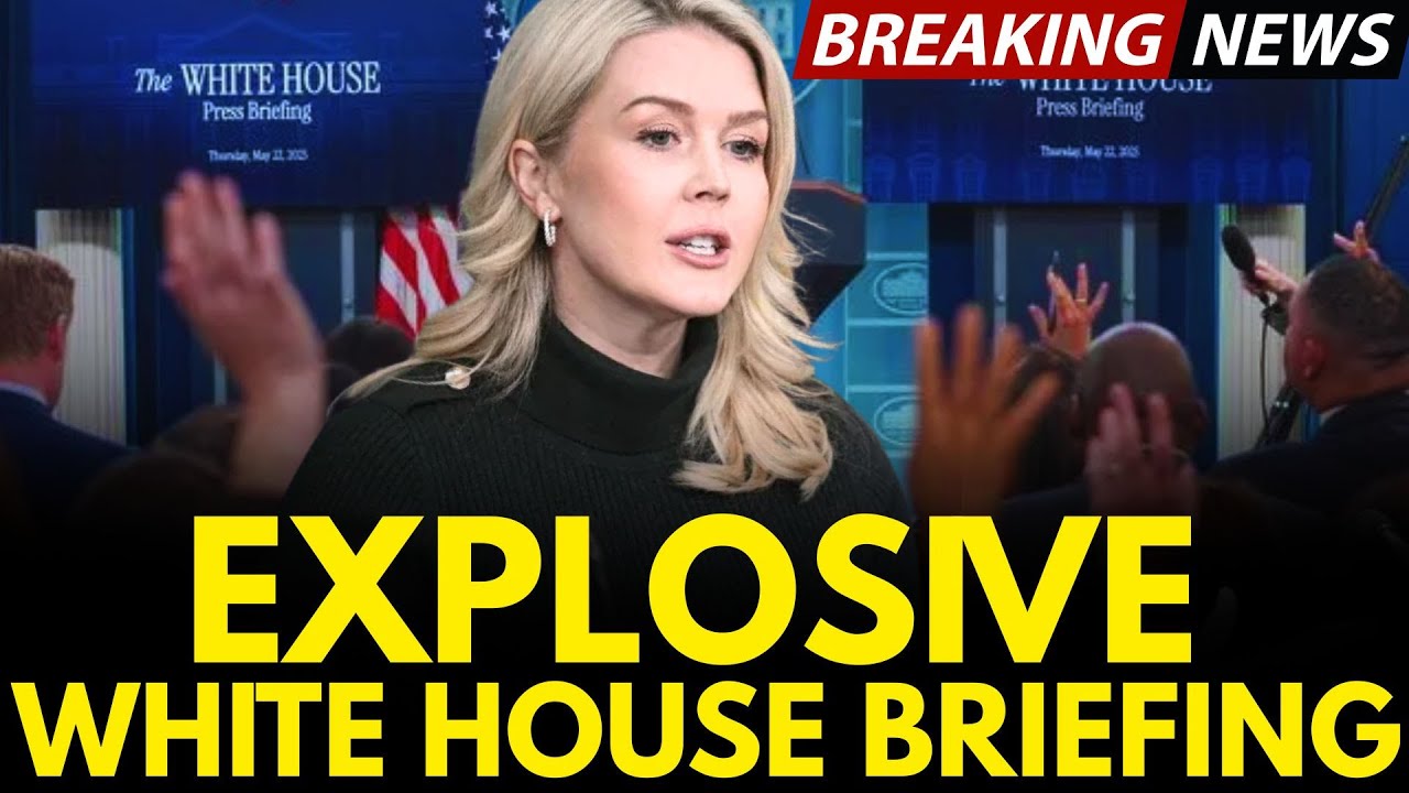 A White House Flashpoint: Karoline Leavitt’s White House Blowup Dominates Headlines | US News