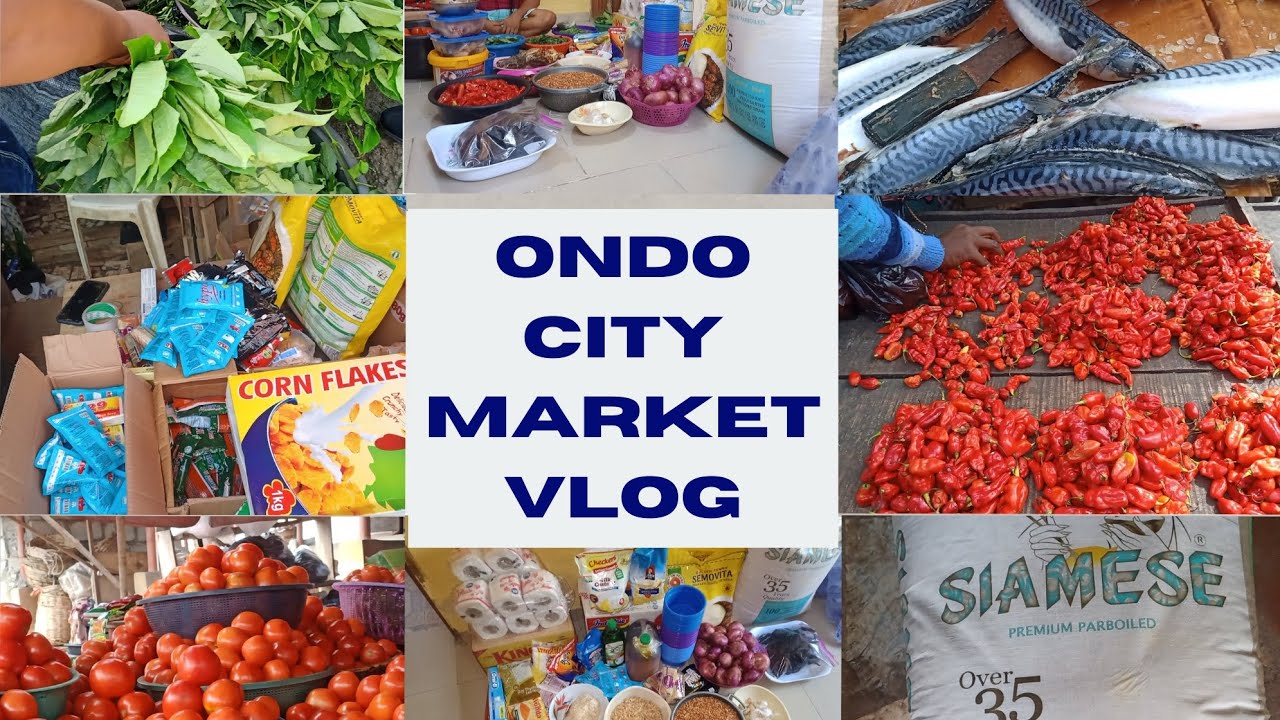 What #150,000 can buy for you in Nigeria market, precisely Ondo/Monthly Grocery Shopping #MarketVlog