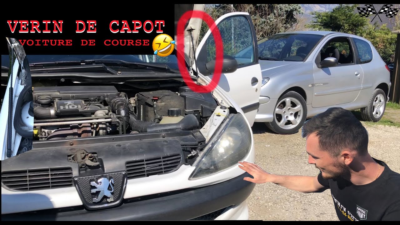 TUTO Installation vérin de capot (+20ch)