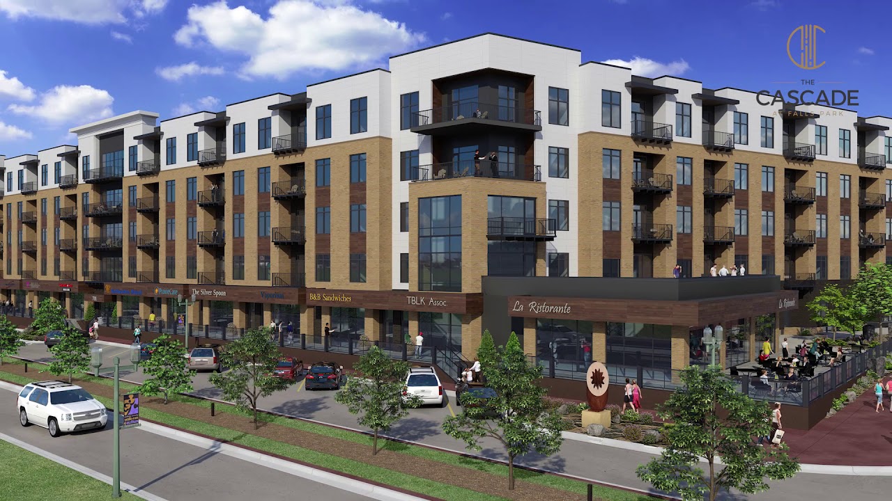 The Cascade: Restaurants, Retail, Luxury Apartments in Downtown Sioux Falls