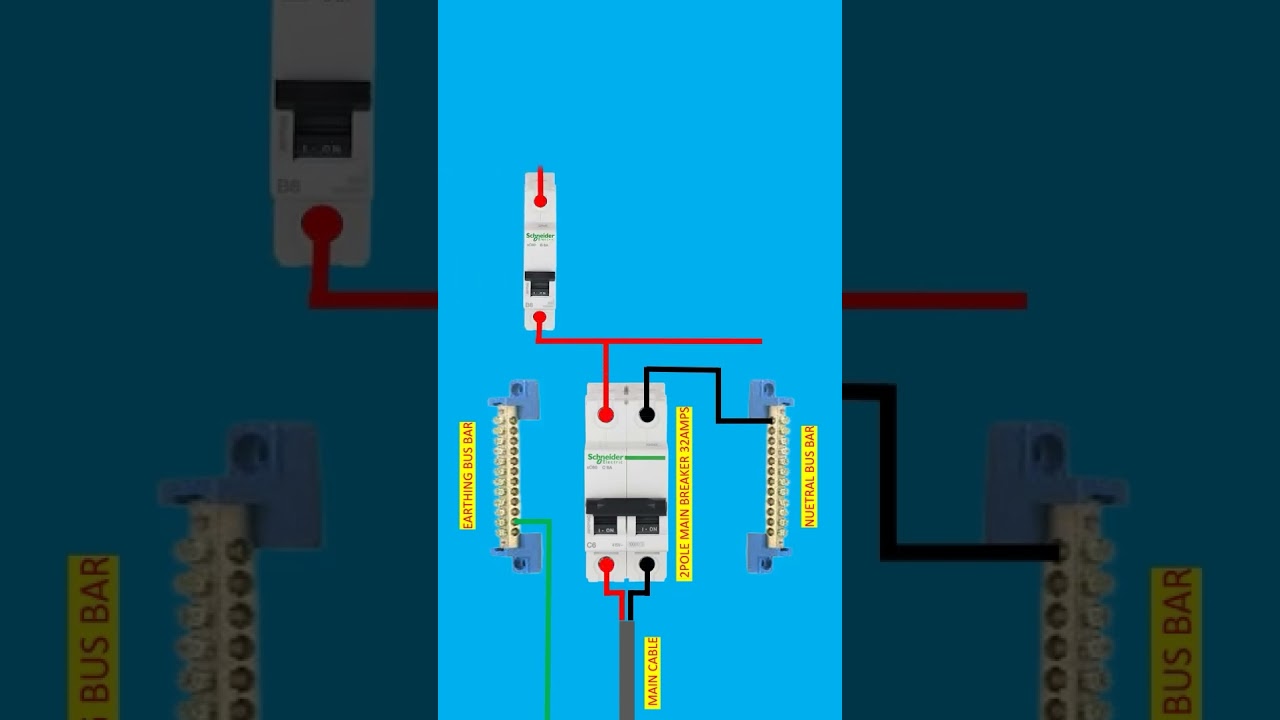 Single Phase Panel Board Wiring Connection | Distribution Board | Electrical Tech Fayyaz