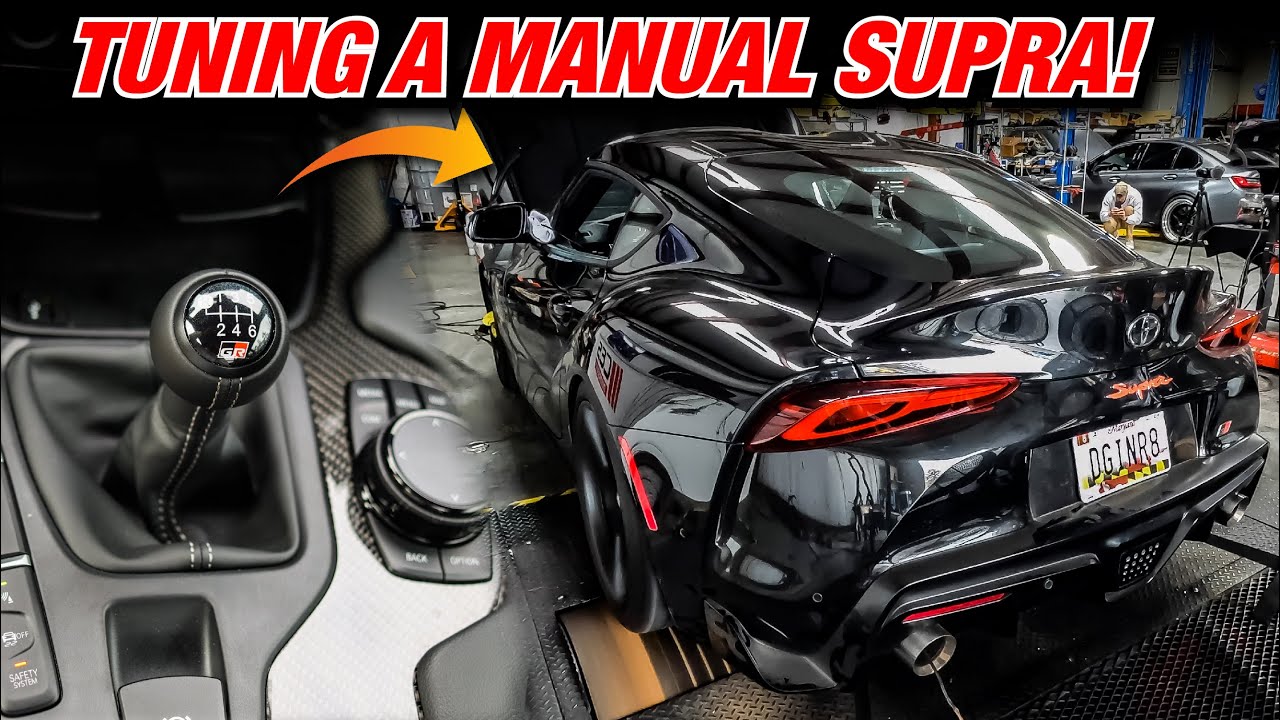 M5K Manual Supra Gets Our B58 Tuning Package!