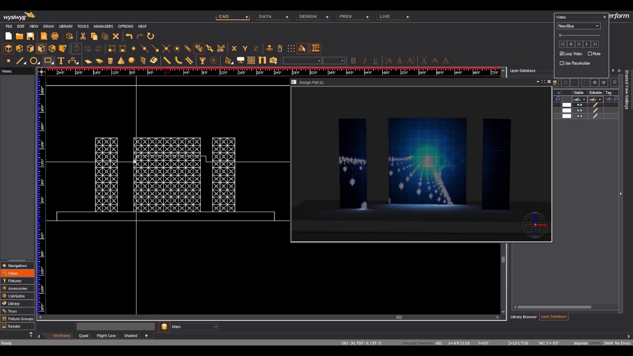 Wysiwyg Lighting - Patching Image/Video sub-sources automatically