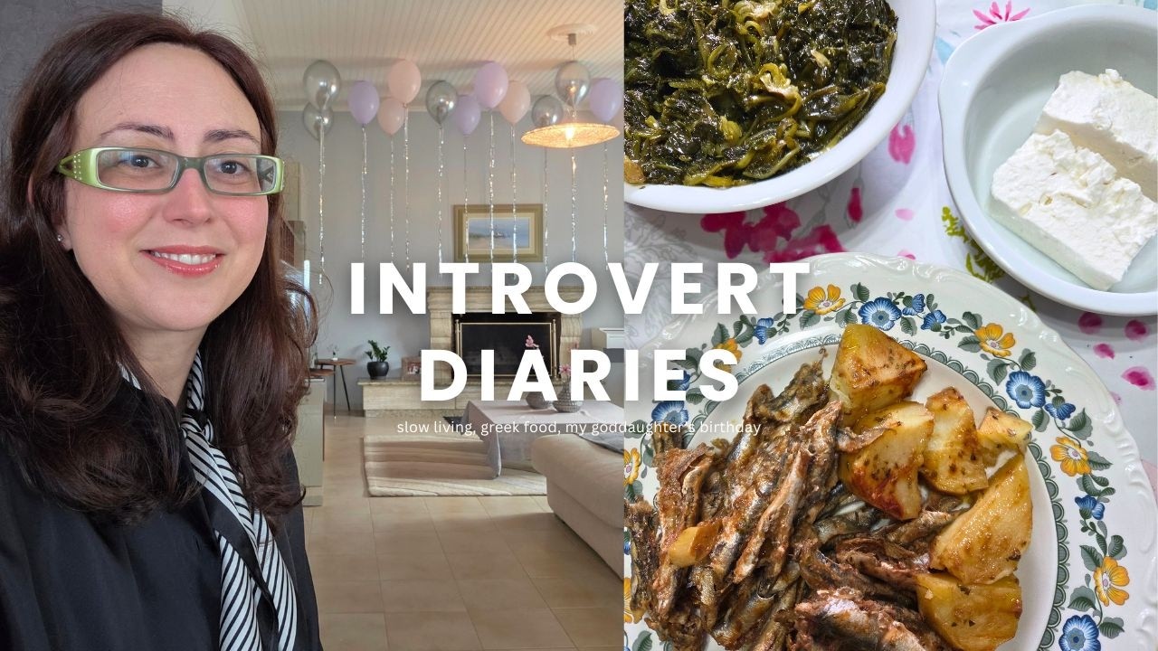 vlog | introvert diaries 🌿slow living in the countryside 🇬🇷 cozy days & a special birthday