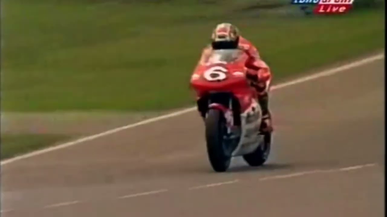 Assen 98 Doohan vs Biaggi vs Crafar Eurosport LIVE commentary Toby Moody, Dennis Noyes Randy Mamola