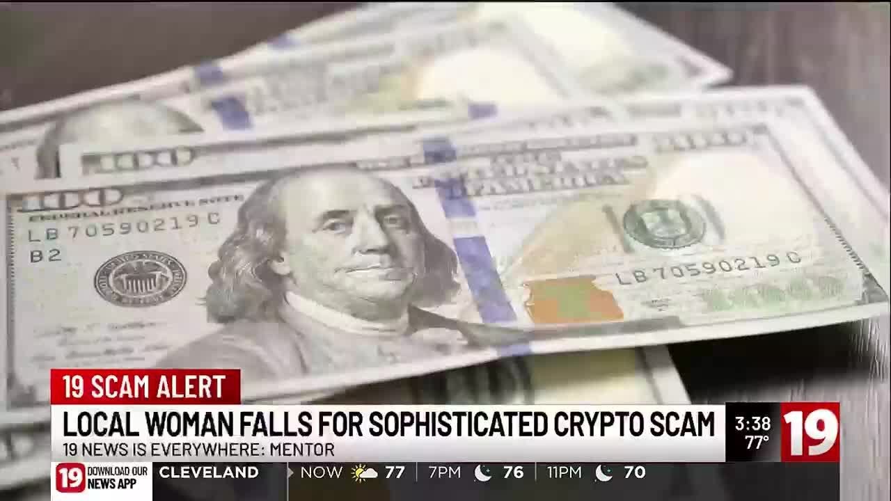 Mentor senior falls victim to multimillion dollar crypto scam