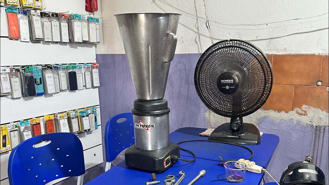 Troca Eixo e acoplamento liquidificador Skaymsen 