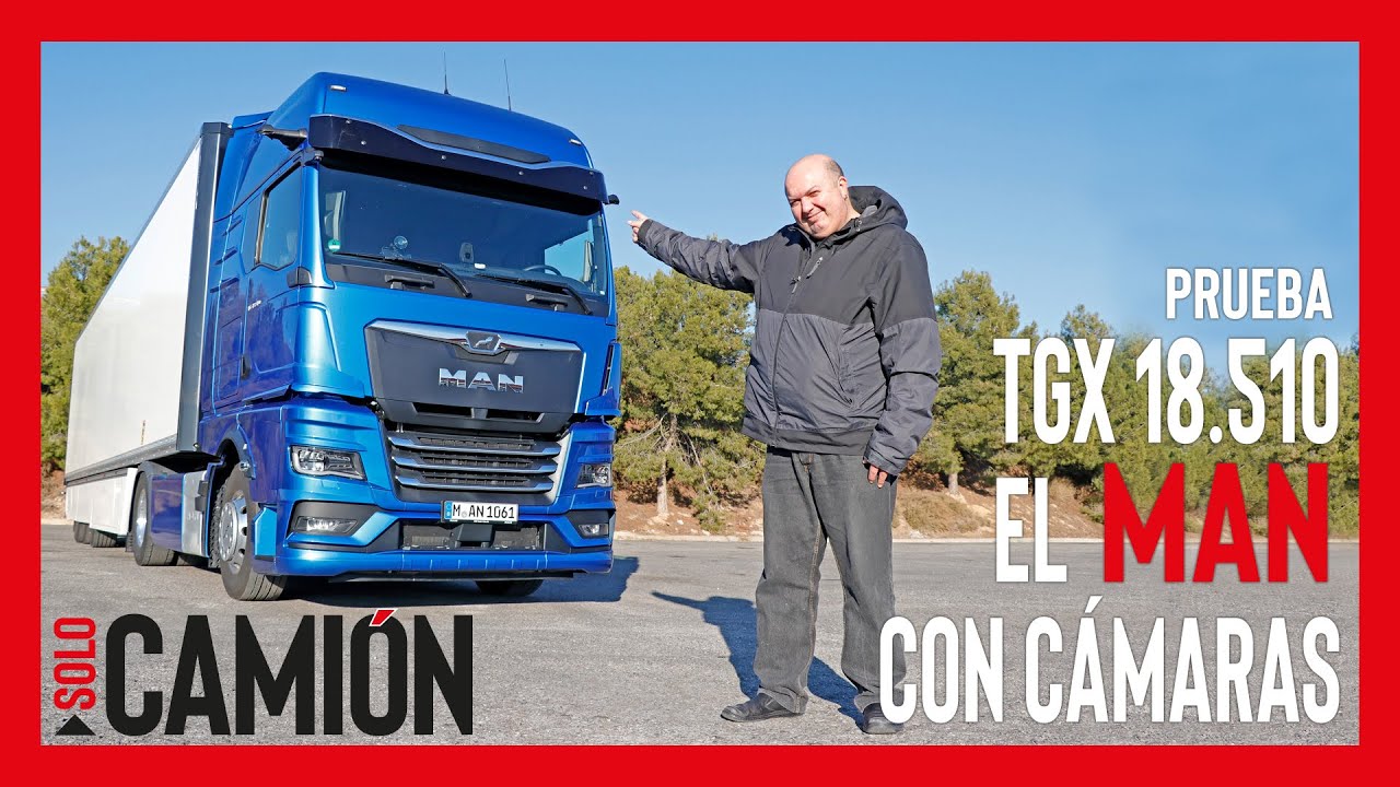 👉 MAN TGX 18.510 sin espejos  ⛽ Prueba CONSUMO
