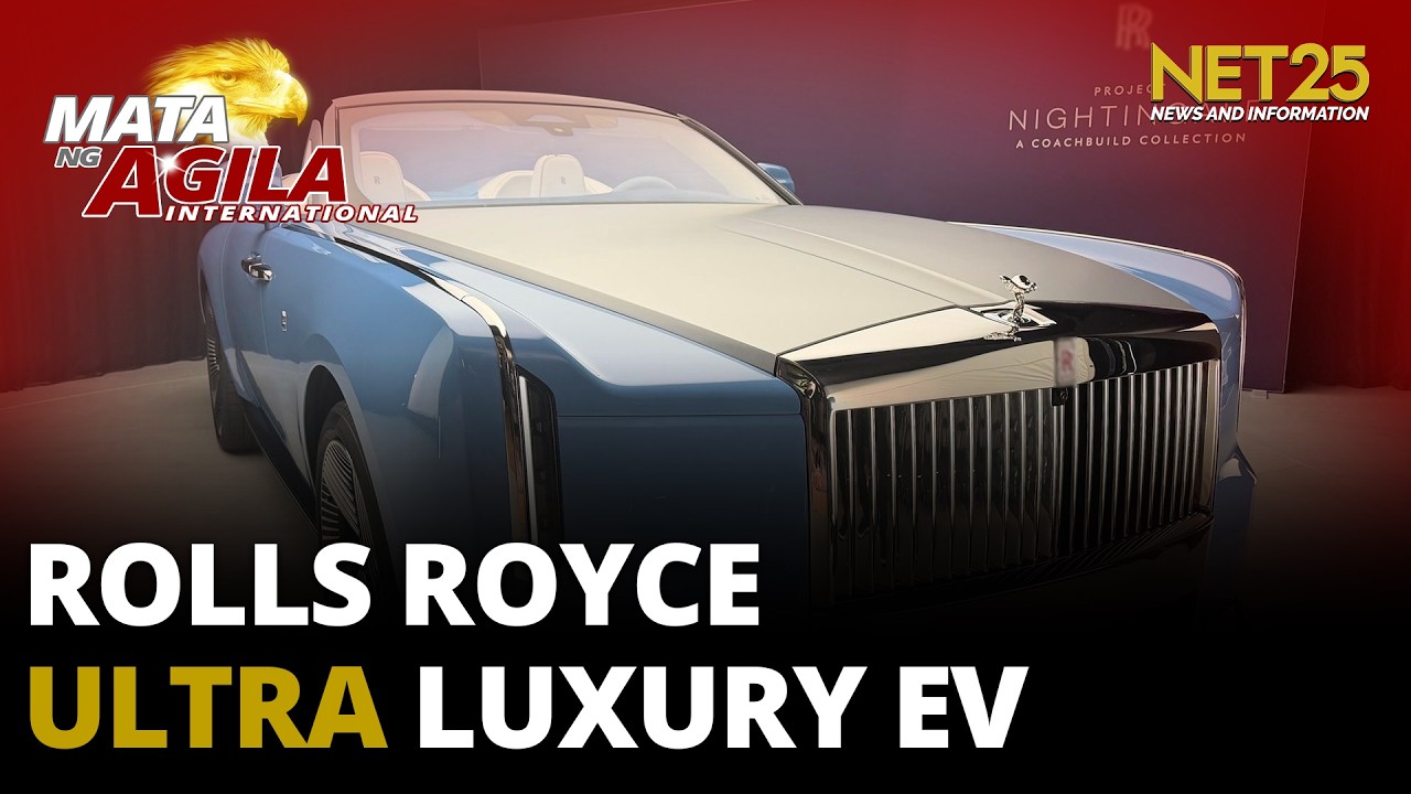 Rolls-Royce выпускает ультрароскошный электромобиль.