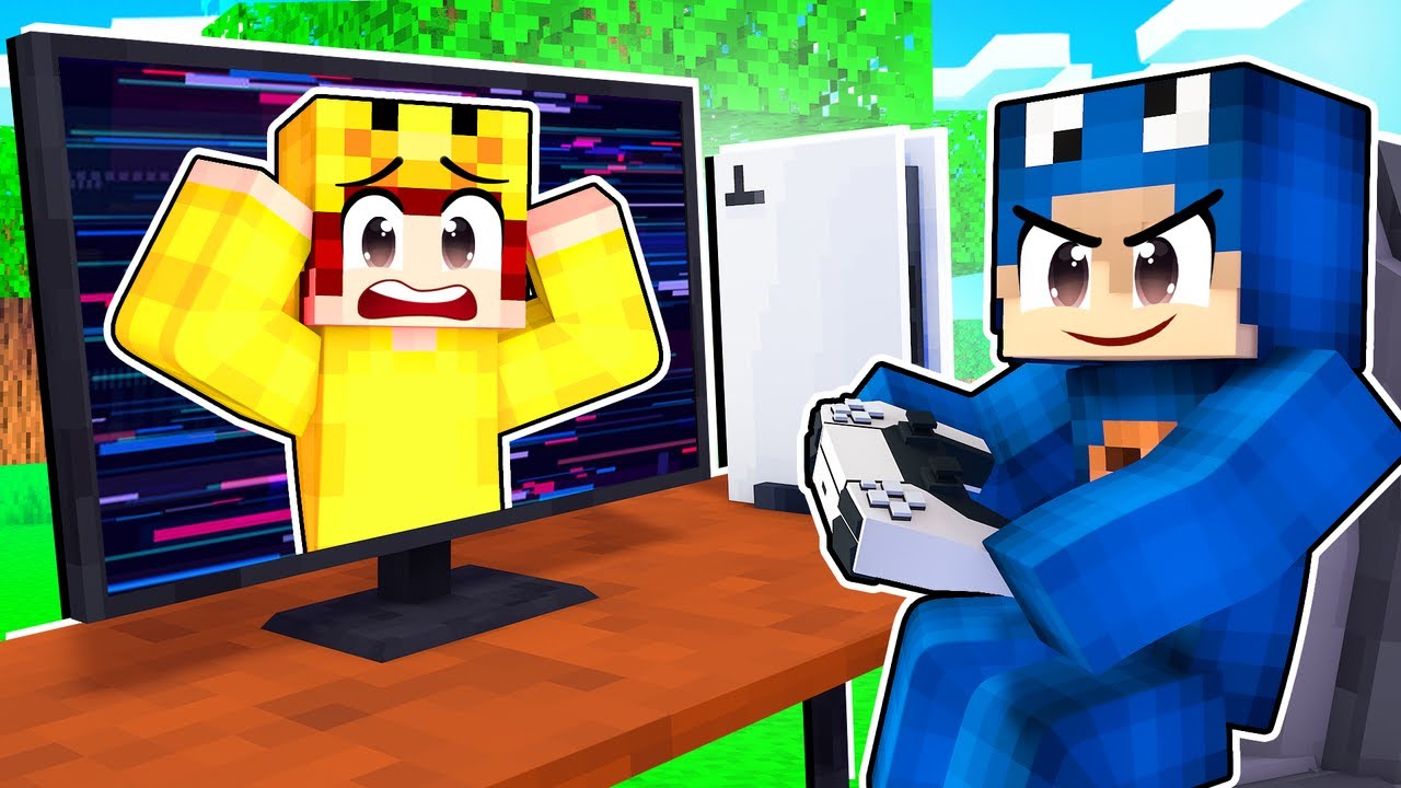 Wij Zitten VAST In Een VIDEO SPEL In Minecraft!