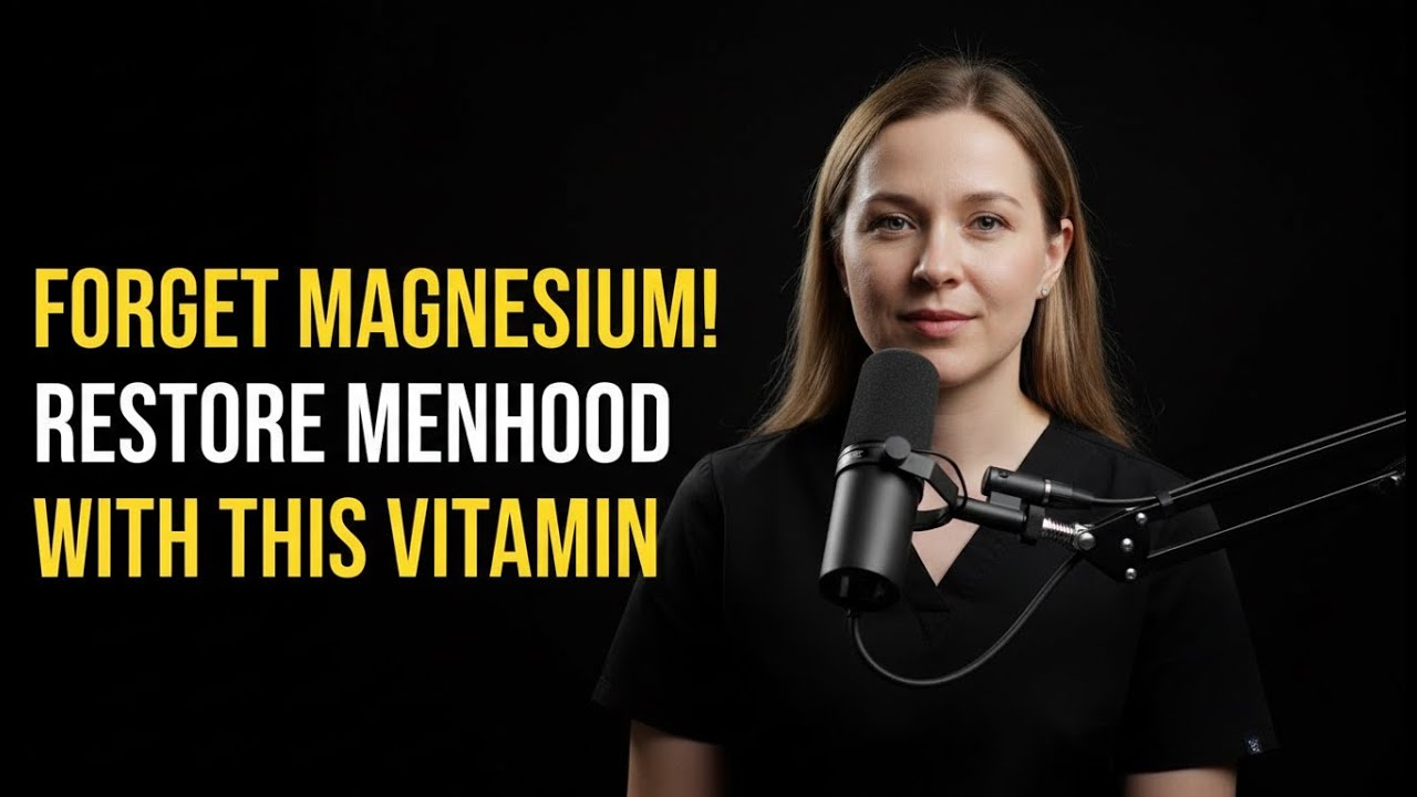 Forget Magnesium! These 2 Vitamins Restore Blood Flow & Bedroom Performance while you sleep