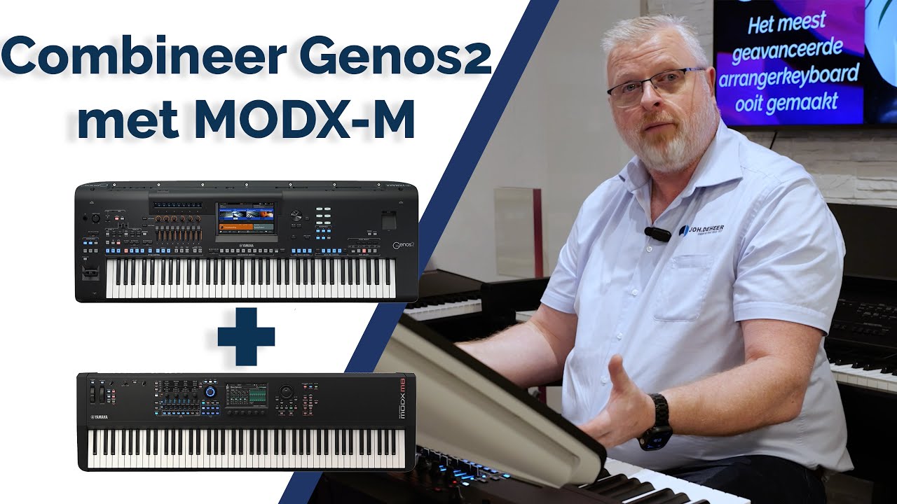 Waarom je een Yamaha MODX-M nodig hebt bij je Genos 2!