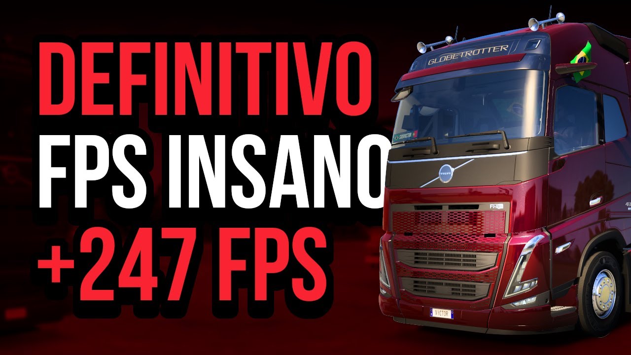 EURO TRUCK SIMULATOR 2: COMO AUMENTAR FPS E DESEMPENHO, E RODAR EM PC FRACO | Otimizar ETS2✔️