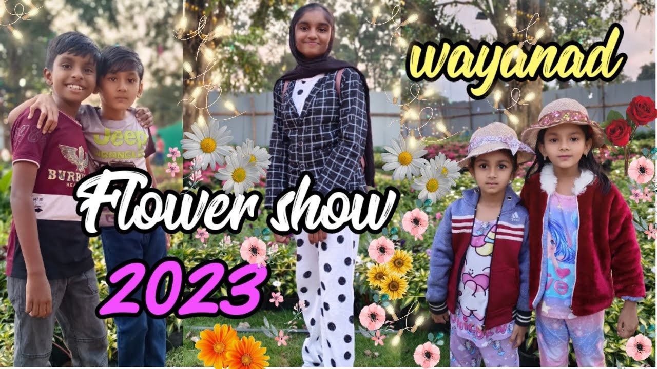 വയനാട് ഫ്ലവർഷോ തുടങ്ങി എല്ലാരും പോയോ 😍😍/wayanad flowershow 2023/flowershow/wayanad tourism