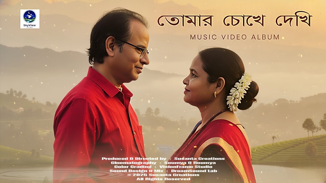Tomar Chokhe Dekhi | A Heart-Touching Bengali Love Story | Official Music Video 2025