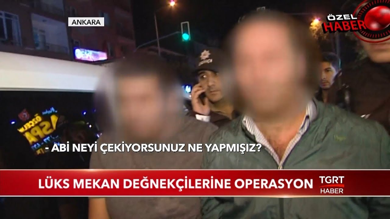 Lüks Mekan Değnekçilerine Operasyon