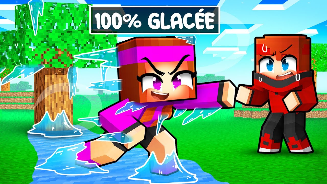 Anna est 100% Glacée sur Minecraft !