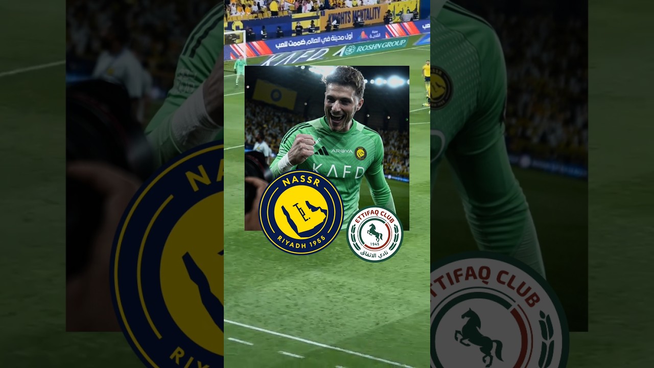 تصدي يجيب بطولة دوري🧤🔥 - بينتو المنقذ - مباراة النصر ضد الاتفاق