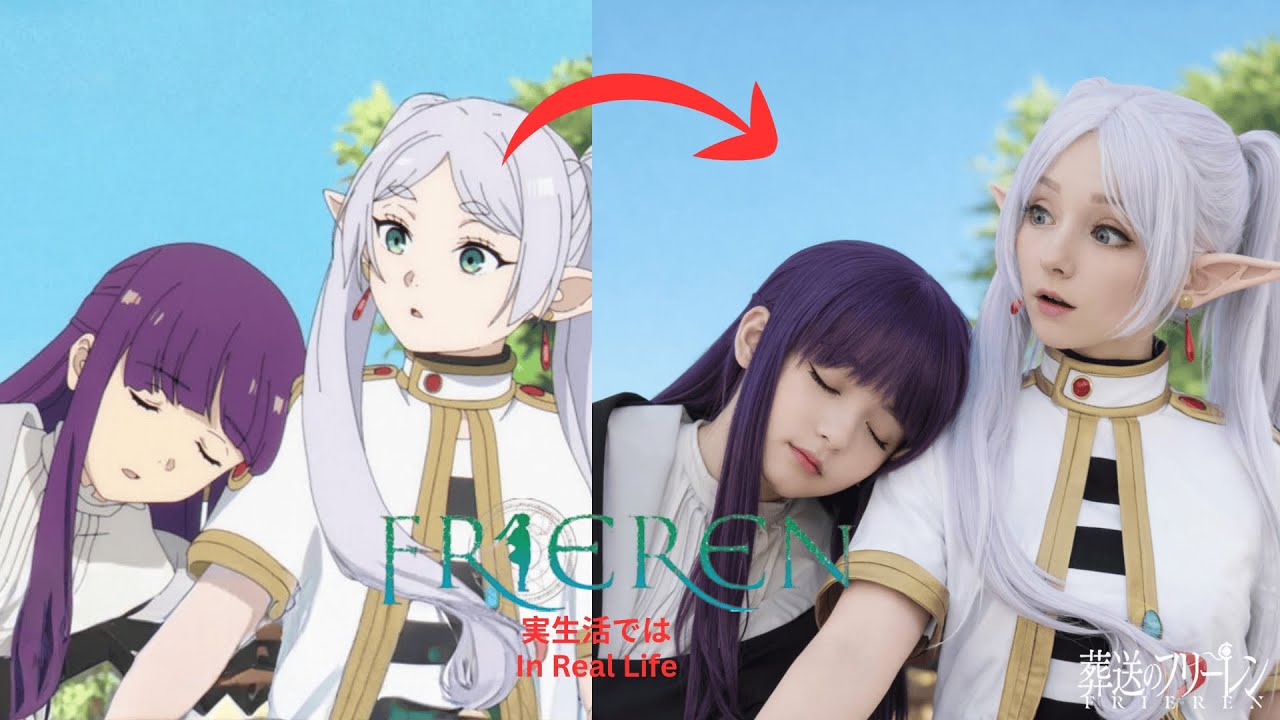 Frieren in Real Life (AI) ✨ | Beyond Journey’s End Live-Action Concept
