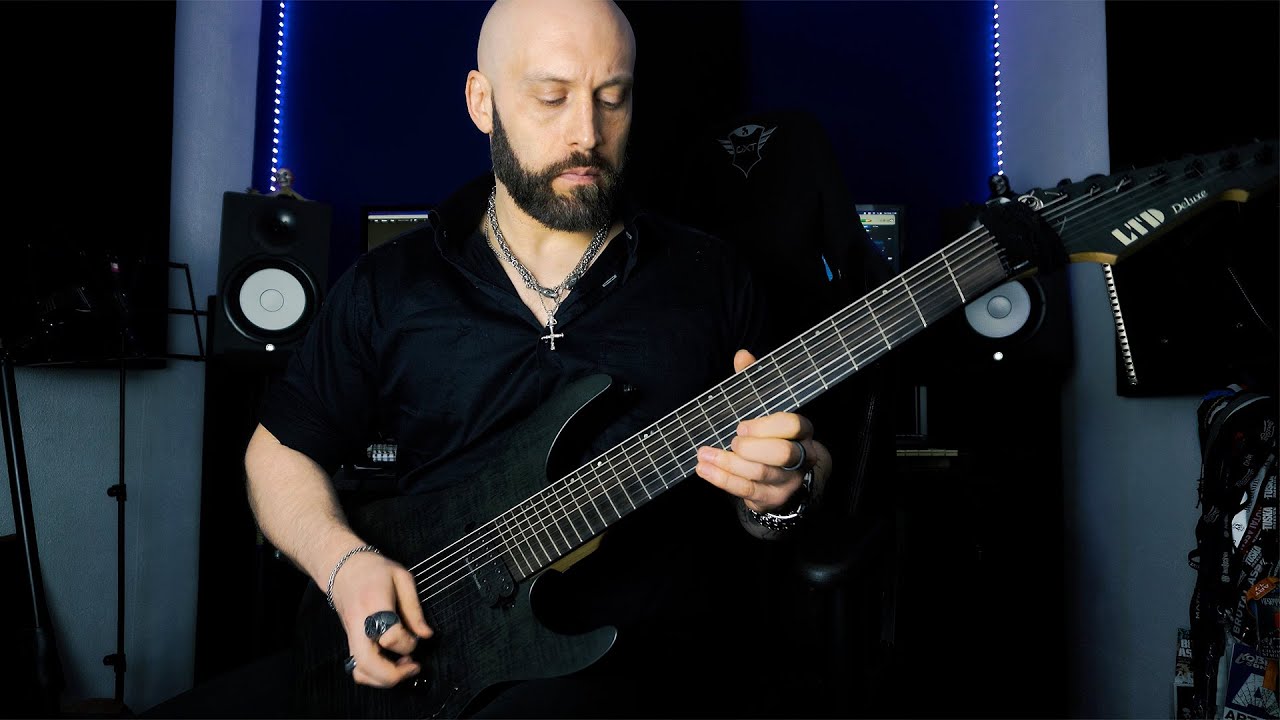 ESP Guitars: Ghul (Mayhem/Veile) on the LTD Deluxe M-1008 Multi-Scale